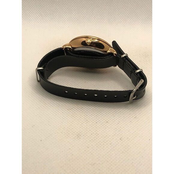 Fossil ES4473 Women's Black Leather Analog Rose Gold Dial Quartz Watch KS328 - Picture 9 of 9